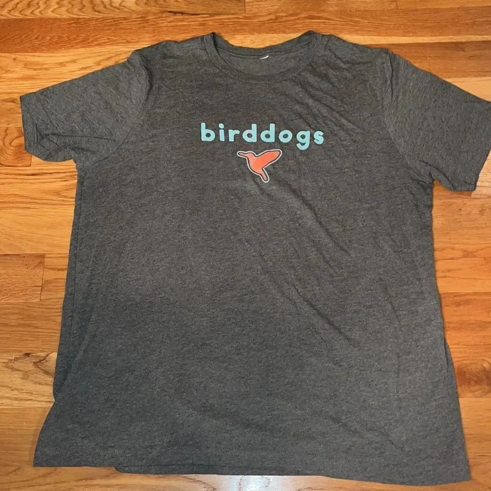 Gray Birddogs Tee T Shirt L men’s promotional model Gym Shorts for Guys who get.